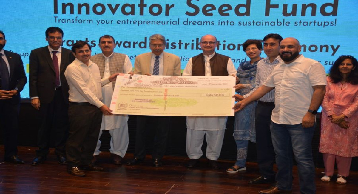 ZamaSchool EdTech (Pvt) Ltd, a startup endorsed by the Business Incubation Centre at the University of Malakand, has secured the Innovator Seed Fund Award 2023.